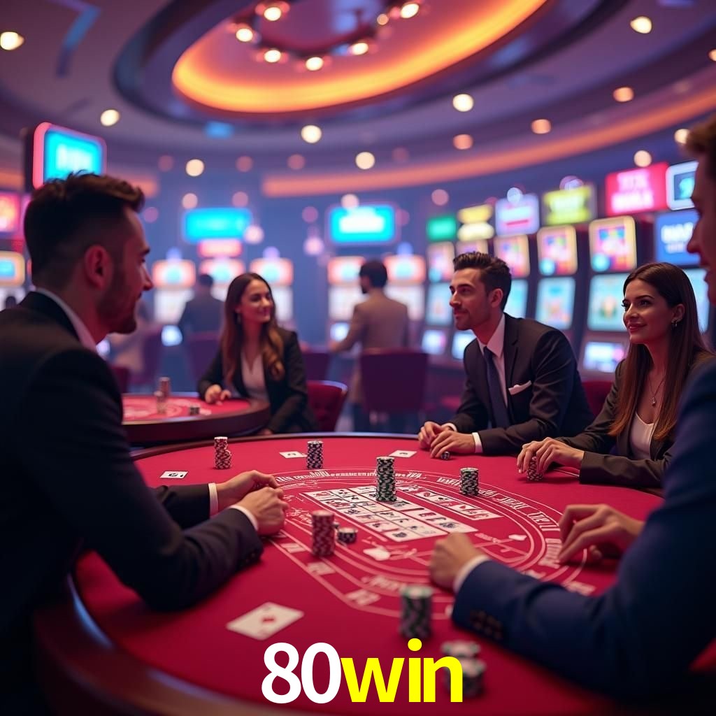 Mesa de Blackjack 80win
